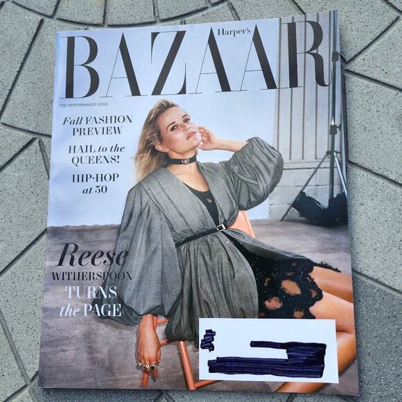 Harper's Bazaar Other - Harpers Bazaar Magazine Reese Witherspoon The Performance Issue Periodical